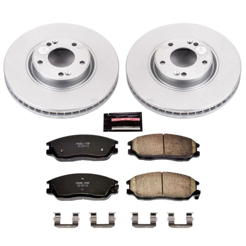 PowerStop Power Stop 03-05 Hyundai XG350 Front Z17 Evolution Geomet Coated Brake Kit