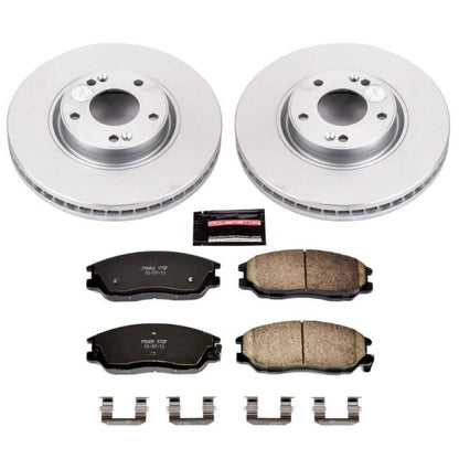 PowerStop Power Stop 03-05 Hyundai XG350 Front Z17 Evolution Geomet Coated Brake Kit