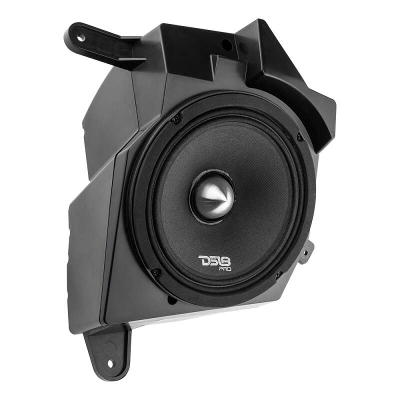 DS18 Jeep JL/JLU/JT Dash Enclosure w/ 2x 6.5in Speakers Left + Right 2x PRO-FR6NEO Incl 225 Watts