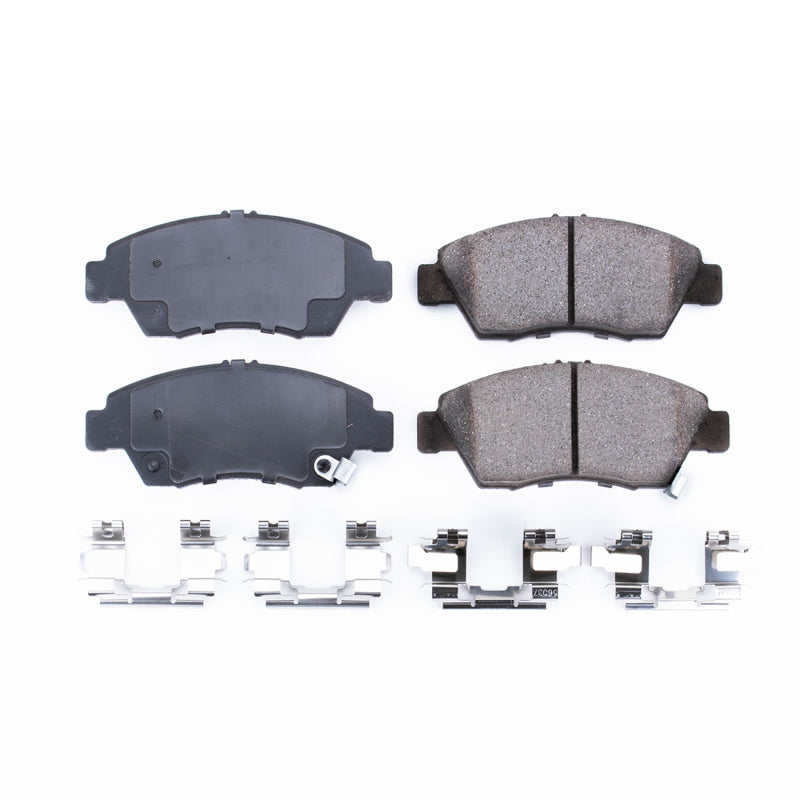 PowerStop Power Stop 02-06 Acura RSX Front Z17 Evolution Ceramic Brake Pads w/Hardware