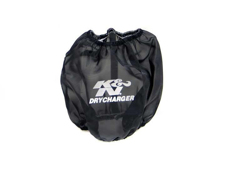 K&N Engineering K&N Black Drycharger Round Tapered Air Filter Wrap