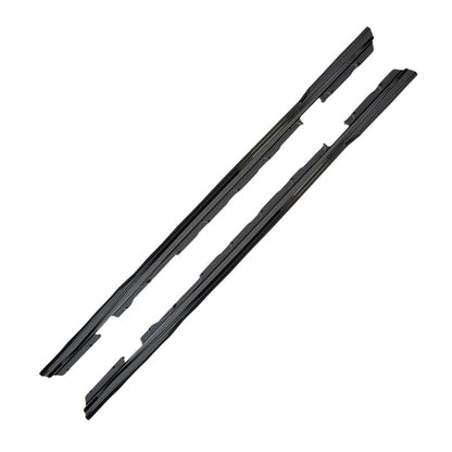 Zaero ZA-F2X-LCI-SW BMW 1 SERIES F20 F21 & 2 SERIES F22 F23 EVO-1 GLOSS BLACK SIDE SKIRTS