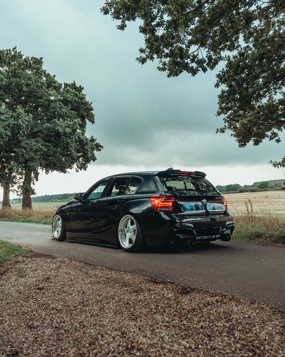 Zaero ZA-F2X-PRE-LCI-DF BMW 1 SERIES & M135I PRE-LCI F20 F21 EVO-1 GLOSS BLACK REAR DIFFUSER
