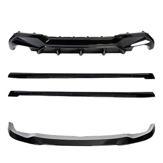 Zaero ZD-BF40BKGBS BMW 1 SERIES 128TI 120D 120I M135I DUAL EXIT F40 EVO-1 GLOSS BLACK BODY KIT