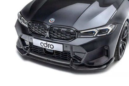 Adro A14A70-1201 BMW 3 SERIES M340I G20 G21 LCI CARBON FIBRE FRONT SPLITTER (2022+)