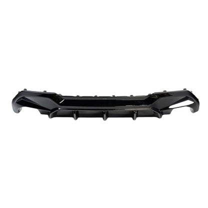 Zaero ZA-F4X-PRE-LCI-DE-DF BMW M135I 128TI 120D 120I DUAL EXIT F40 EVO-1 GLOSS BLACK REAR DIFFUSER