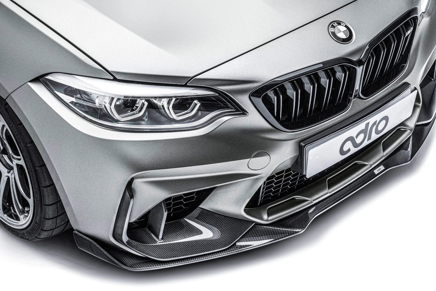 Adro BMW M2 COMPETITION F87 CARBON FIBRE FRONT SPLITTER (2018-2021)