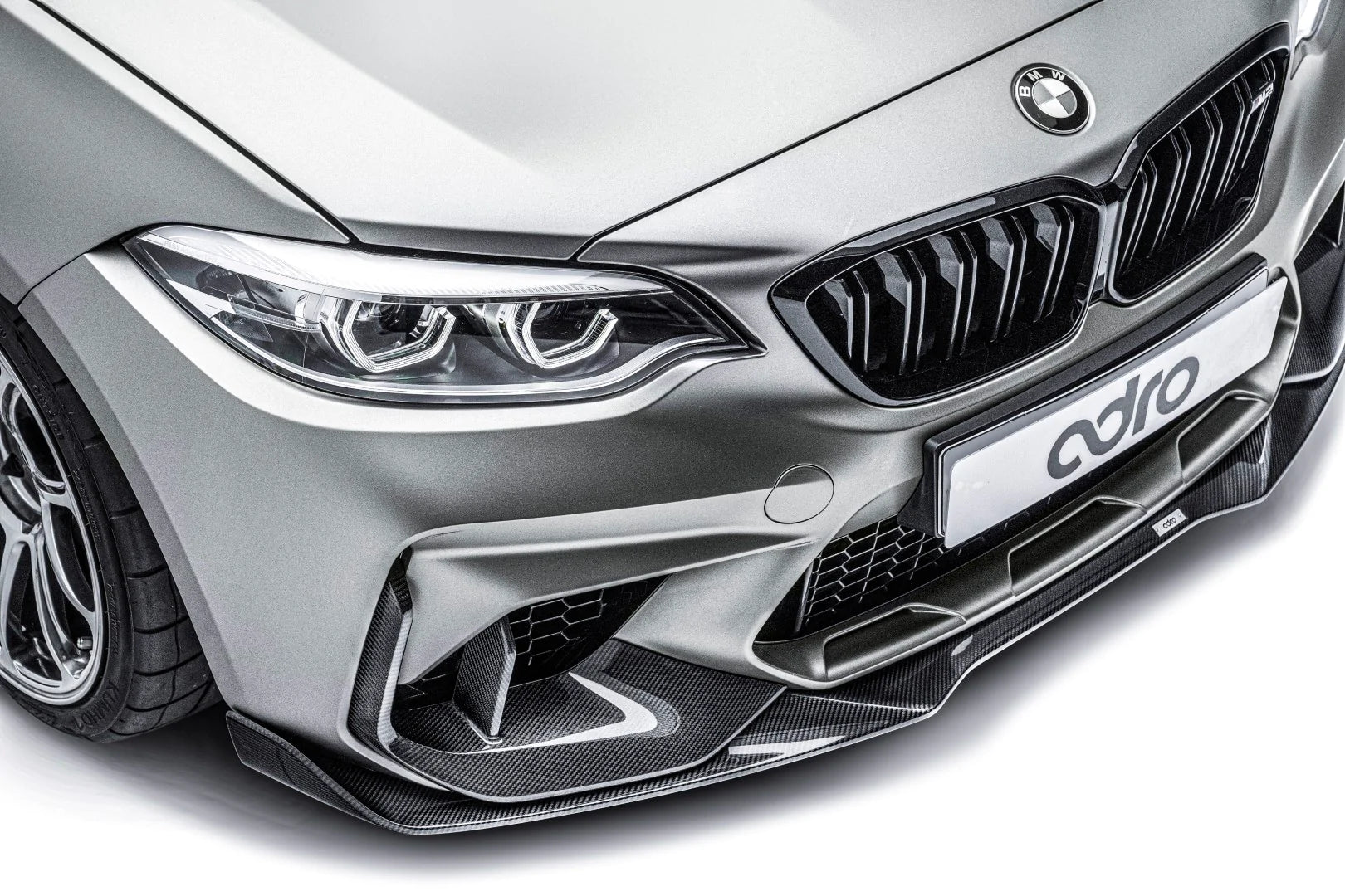 Adro BMW M2 COMPETITION F87 CARBON FIBRE FRONT SPLITTER (2018-2021)