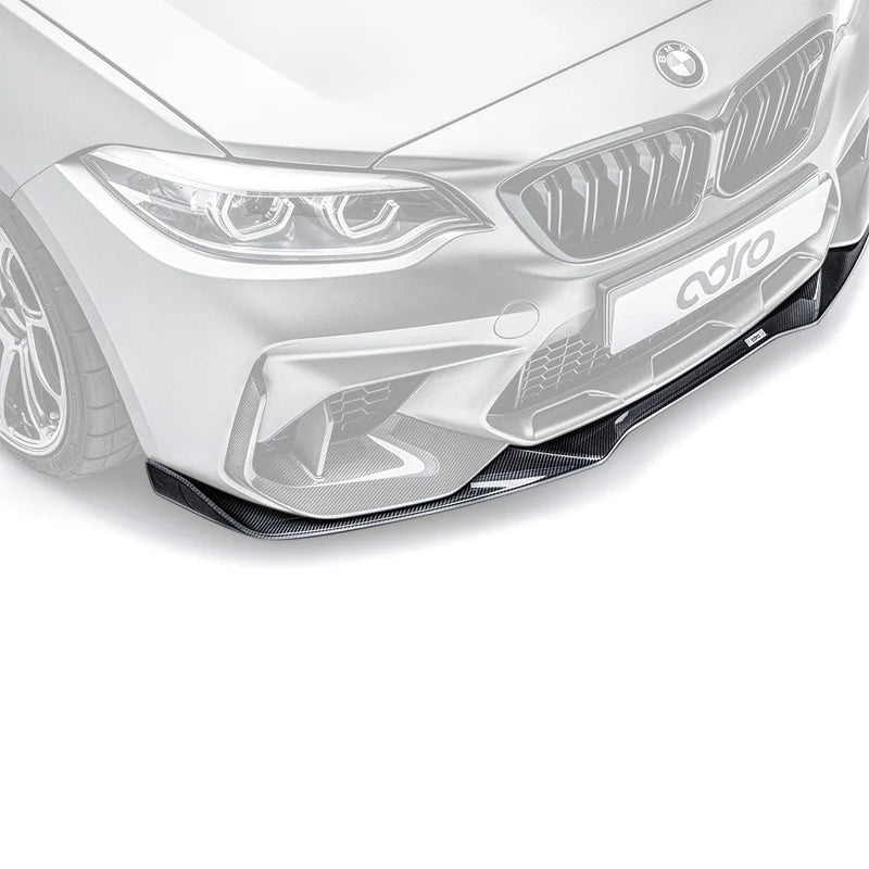 Adro BMW M2 COMPETITION F87 CARBON FIBRE FRONT SPLITTER (2018-2021)