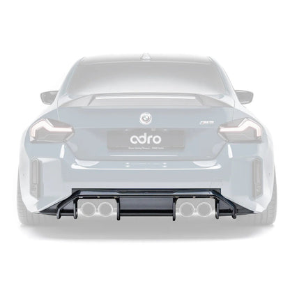 Adro A14A90-1302 BMW M2 G87 PRE-PREG CARBON FIBRE REAR DIFFUSER V2 (2023+)