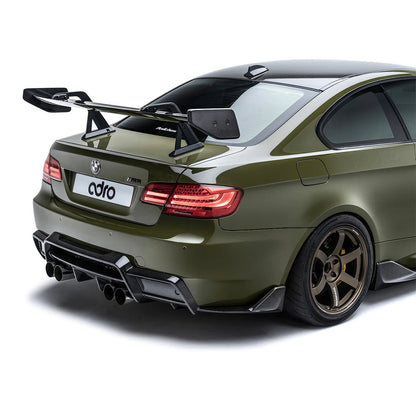 Adro A14A20-1501 BMW M3 E92 PRE-PREG CARBON FIBRE SWAN NECK AT-R1 REAR WING