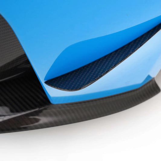 Adro A14A10-1601 BMW M3 F80 & M4 F82 PRE-PREG CARBON FIBRE FRONT BUMPER CANARDS (2014-2020)