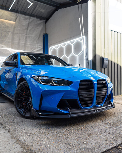 Adro A14A11-1202 BMW M3 G80 G81 & M4 G82 G83 DRY CARBON FIBRE FRONT SPLITTER (2021+)