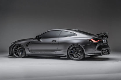 Adro BMW M3 G80 G81 & M4 G82 G83 DRY CARBON FIBRE FULL LENGTH SIDE SKIRTS (2021+)