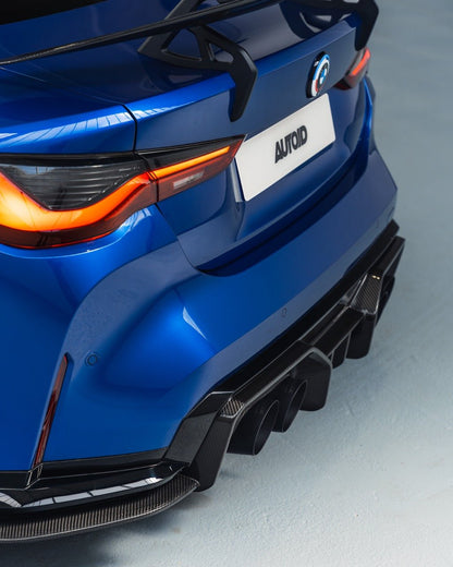 Adro BMW M3 G80 G81 & M4 G82 G83 DRY CARBON FIBRE REAR DIFFUSER (2021+)