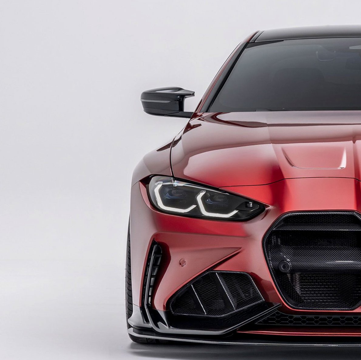 Adro BMW M3 G80 & M4 G82 PRE-PREG CARBON FIBRE FRONT GRILLES & FRONT DUCTS (2021+)