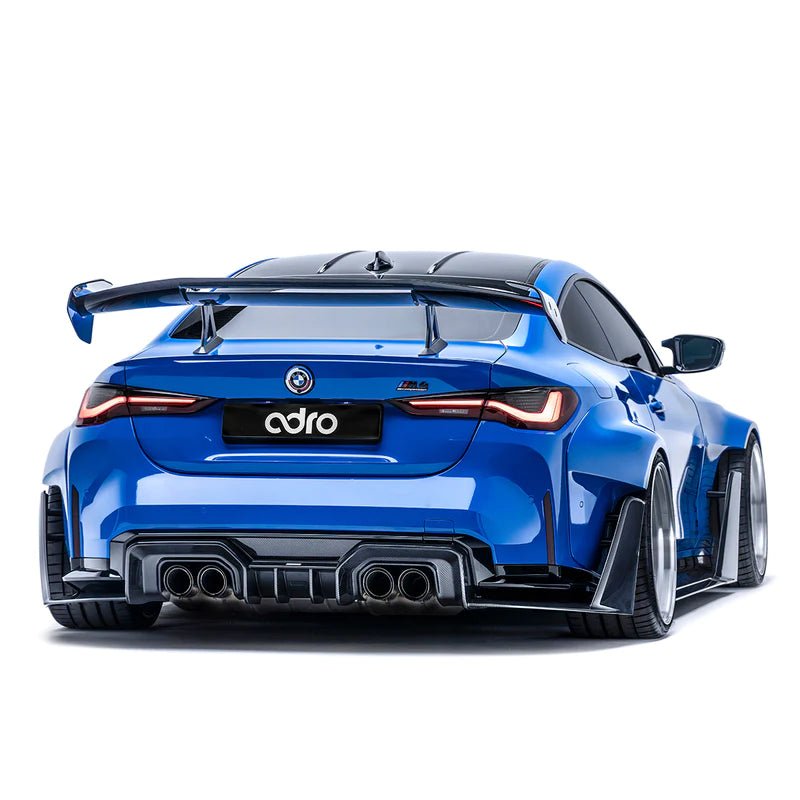 Adro BMW M3 G80 & M4 G82 DRY CARBON FIBRE AT-R3 REAR WING (2021+)