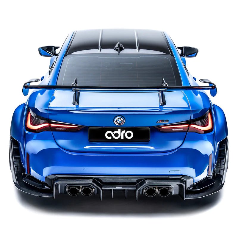 Adro BMW M3 G80 & M4 G82 DRY CARBON FIBRE AT-R3 REAR WING (2021+)