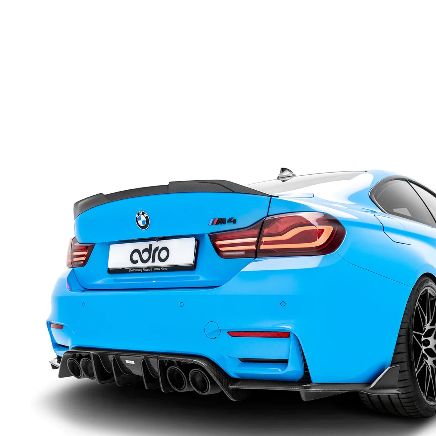 Adro A14A10-1501 BMW M4 F82 PRE-PREG CARBON FIBRE REAR TRUNK SPOILER (2014-2020)