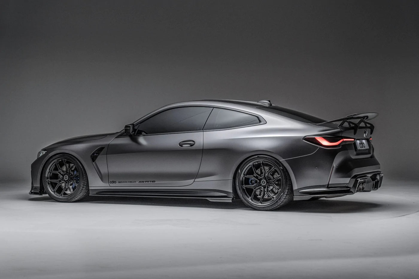 Adro A14A40-1501 BMW M4 G82 DRY CARBON FIBRE SWAN NECK REAR WING (2021+)