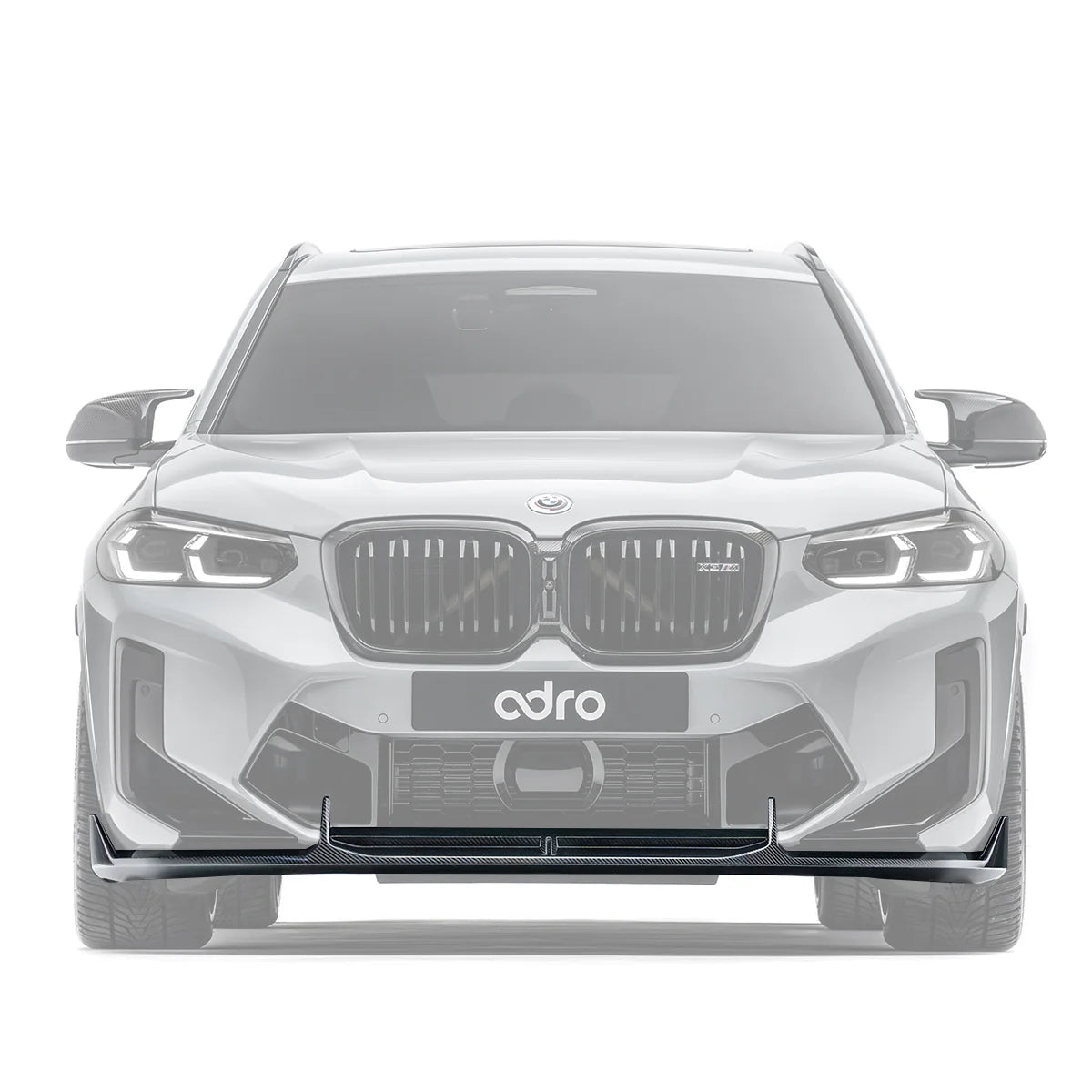 Adro A14AB10-1201 BMW X3M LCI F97 PRE-PREG CARBON FIBRE FRONT SPLITTER (2022+)