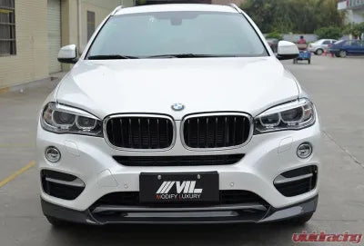 Vivid Racing VR-X6-600 VR Aero Carbon Fiber Front Lip Spoiler V1 BMW X6 F16 xDrive Series 2015-2019