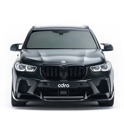 Adro A14AB20-1201 BMW X5M PRE-LCI F95 PRE-PREG CARBON FIBRE FRONT SPLITTER (2020-2023)