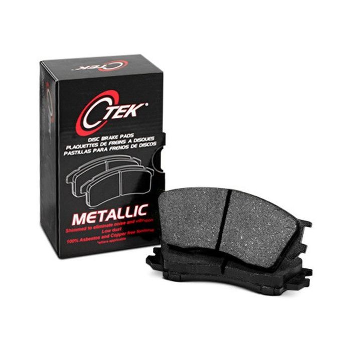 EBC 102.03140 CTek SemiMetallic Brake Pads with Shims