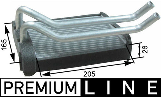MAHLE AH174000P Interior Heating Heat Exchanger