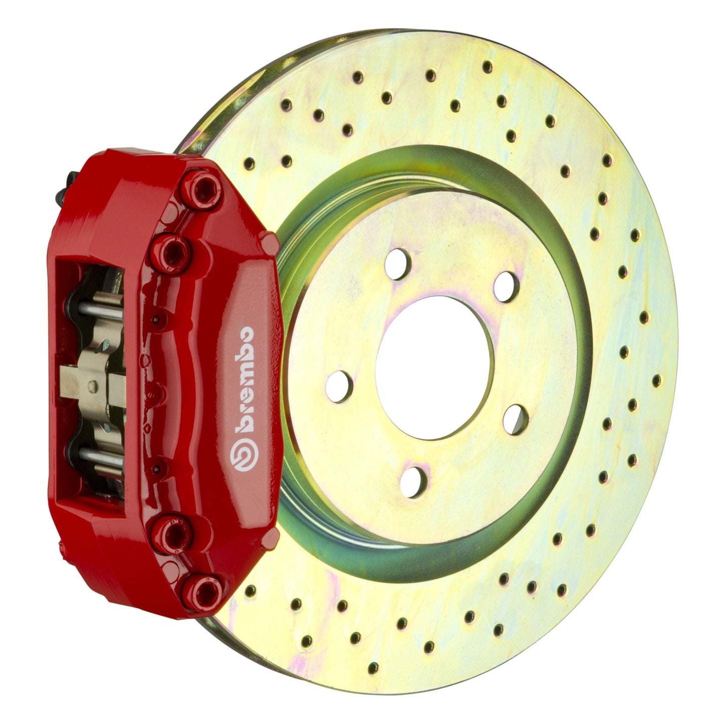 Brembo 19840320 Audi VW Drilled 1-piece Replacement Brake Disc 323x28mm