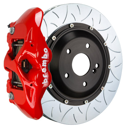 Brembo 2S-.9001A 4-Piston Cast Monobloc Calipers  380x28mm (15'') 2-Piece Discs Brake Disc (Rear)