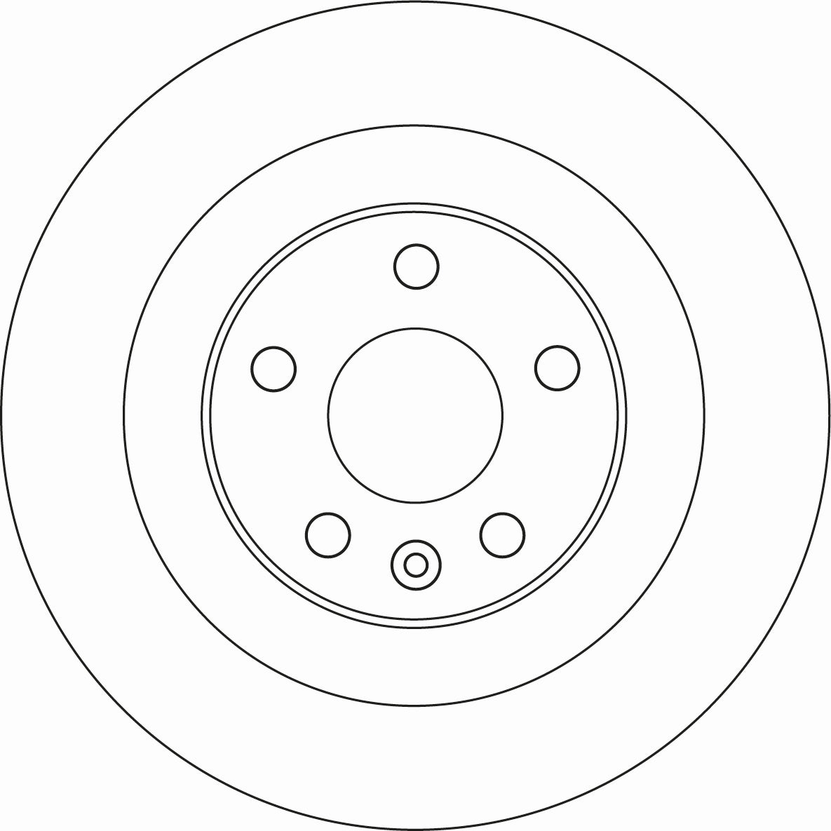 TRW MOTO DF6588 Brake Disc