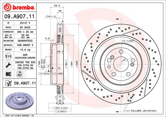 4 RIDE AB18-3119 Disc Brake Caliper Repair Kit