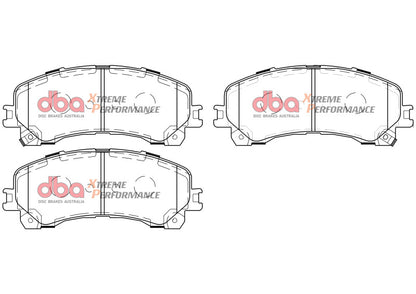 DBA 18-19 Volkswagen Amarok XP Front Brake Pads