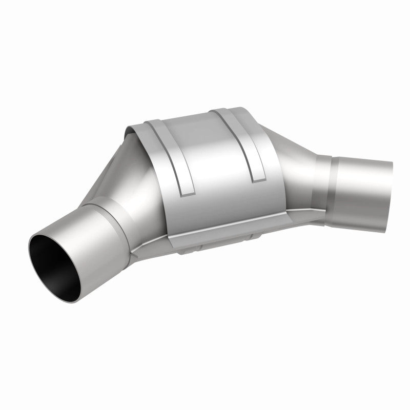 MagnaFlow Universal Catalytic Converter 2.00inch Angled Inlet/Outlet