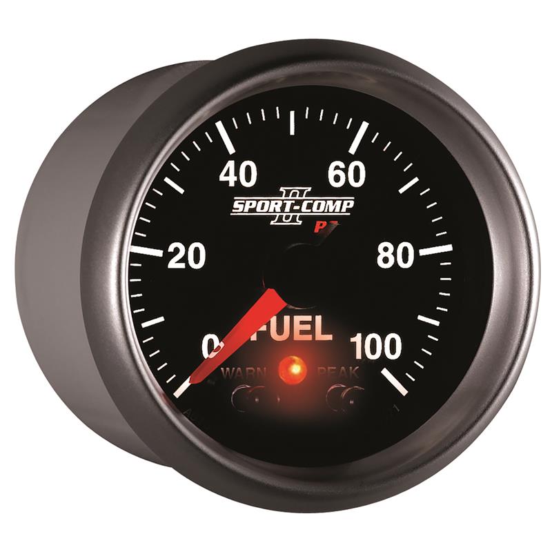 Autometer Sport-Comp II 52mm 0-100 PSI Fuel Pressure Gauge