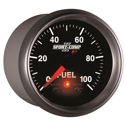 Autometer Sport-Comp II 52mm 0-100 PSI Fuel Pressure Gauge