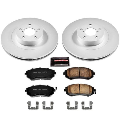 PowerStop Power Stop 05-06 Saab 9-2X Front Z17 Evolution Geomet Coated Brake Kit