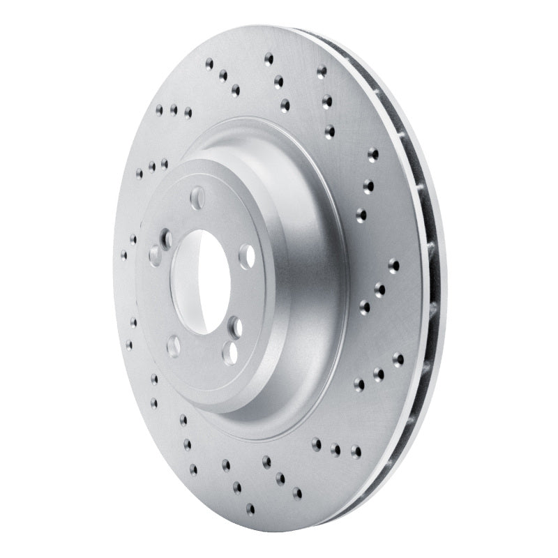 DFC 15-20 BMW M3 Right Rear Drilled GeoSPEC Coated Rotor