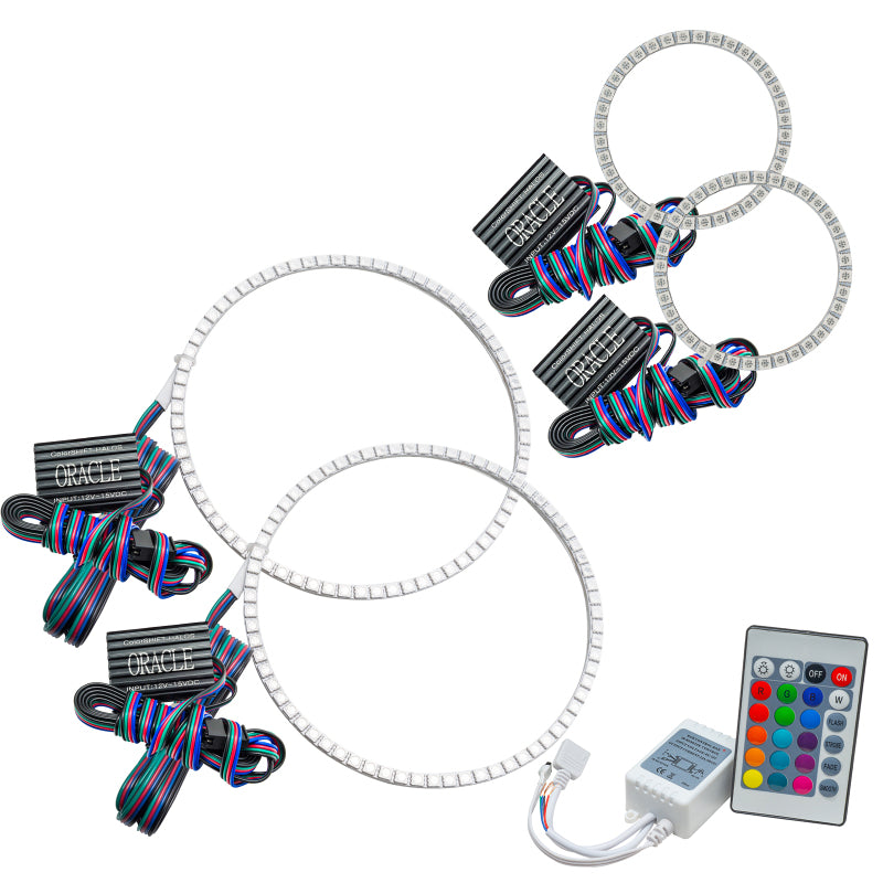 ORACLE Lighting Oracle Volvo XC90 03-08 Halo Kit - ColorSHIFT w/ Simple Controller