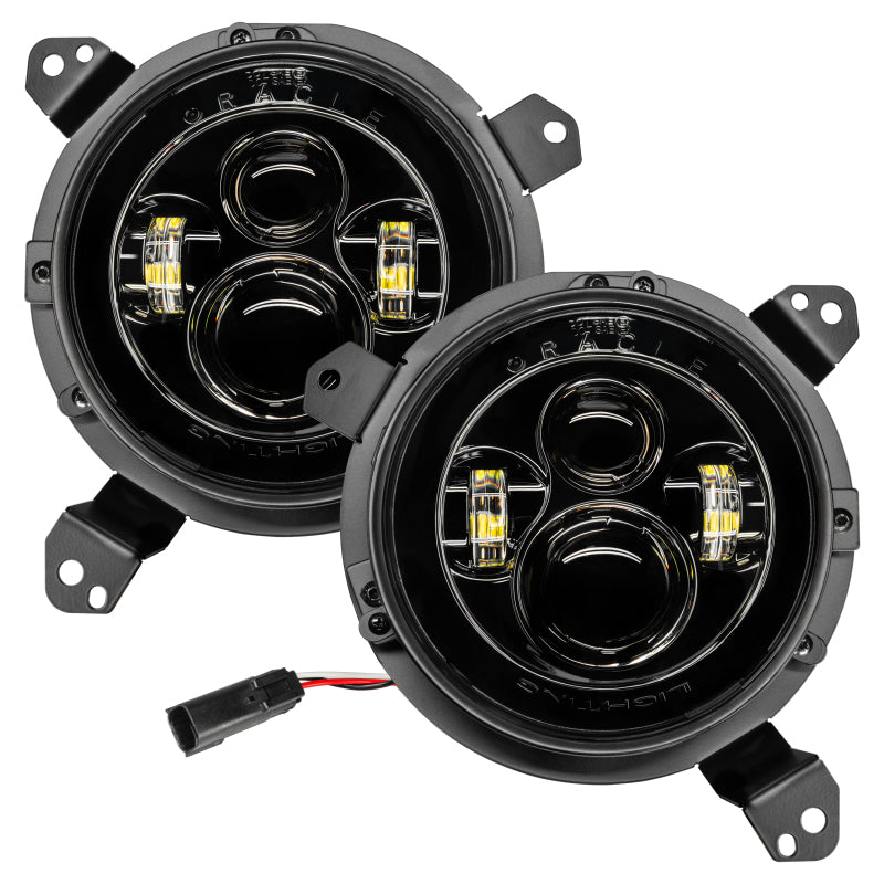 ORACLE Lighting Oracle Jeep Wrangler JL/Gladiator JT 7in. High Powered LED Headlights (Pair) - No Halo