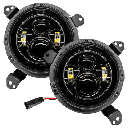 ORACLE Lighting Oracle Jeep Wrangler JL/Gladiator JT 7in. High Powered LED Headlights (Pair) - No Halo