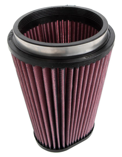 K&N Engineering K&N Universal Round Clamp-On Air Filter 4-1/2in FLG, 5-7/8in B, 3-1/4in X 4-1/2in T, 8in H
