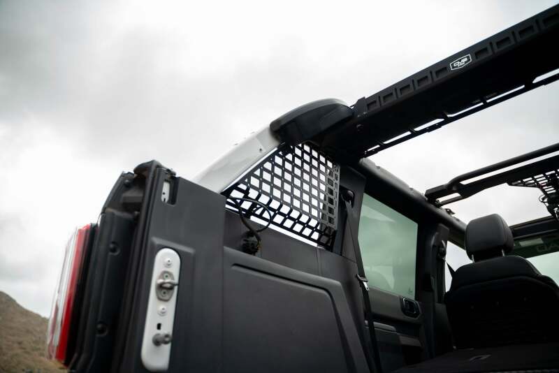 DV8 Offroad DV8 21+ Ford Bronco Pocketed Rear Window Molle Panels (Soft Top/2-Door Models)