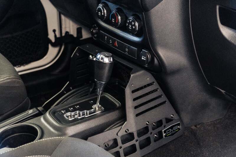 DV8 Offroad DV8 07-18 Jeep Wrangler JK Center Console Molle Panels & Device Bridge