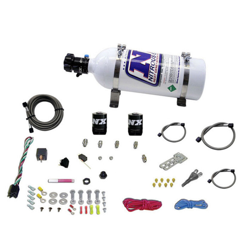Nitrous Express All Ford EFI Single Nozzle Nitrous Kit (35 -50-150HP) w/5lb Bottle