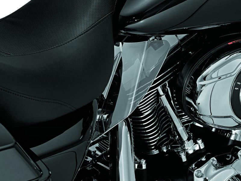 Kuryakyn Saddle Shields Heat Deflectors 08 Touring Smoke