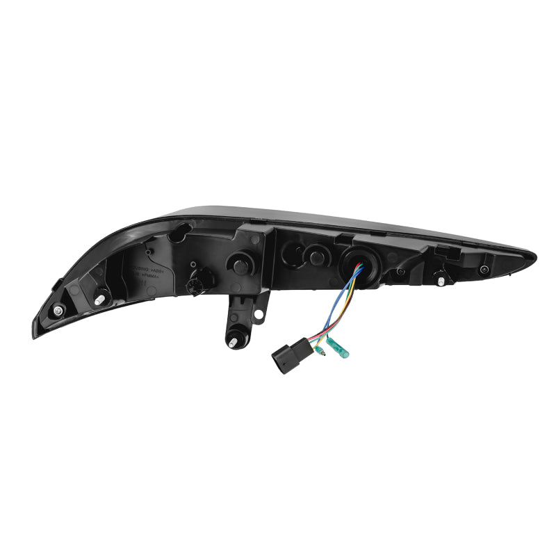 AlphaRex 20-24 Toyota Supra LUXX-Series Laser Style LED Tail Lights Black-Red