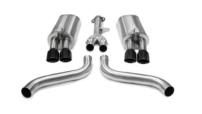 CORSA Performance Corsa 1986-1991 Chevrolet Corvette C4 5.7L V8 L98 Black Sport Cat-Back Exhaust
