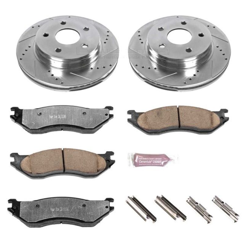 PowerStop Power Stop 04-06 Dodge Durango Front Z36 Truck & Tow Brake Kit